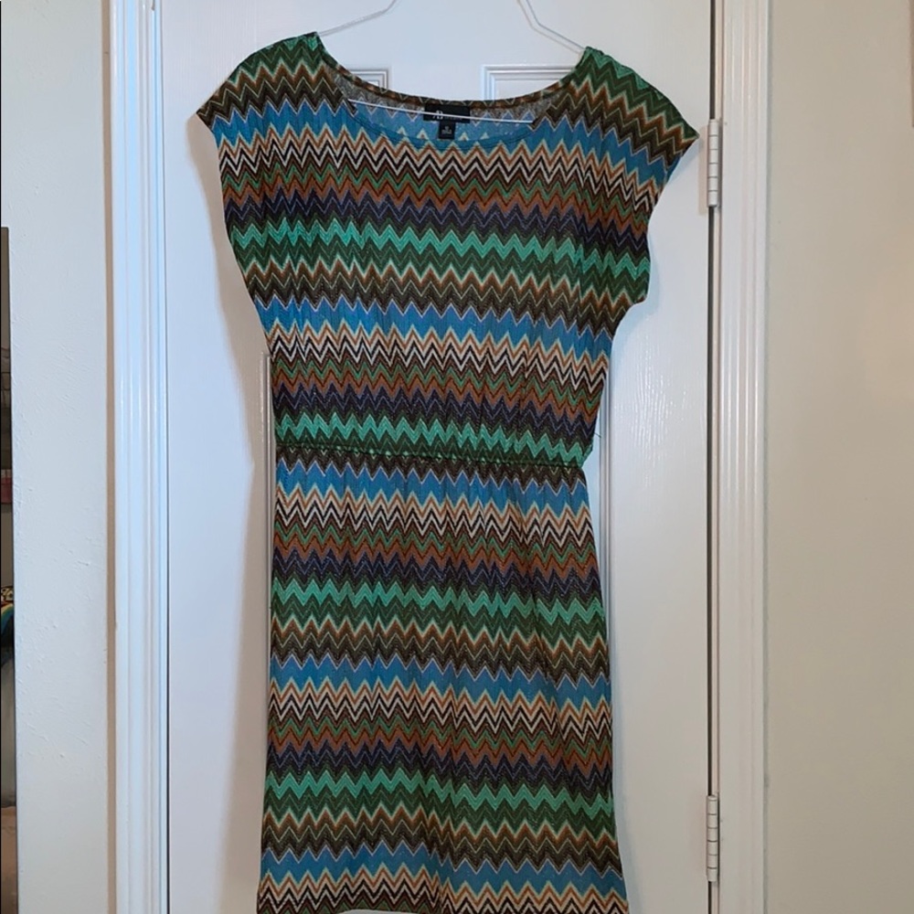 AB Studio Chevron Dress
